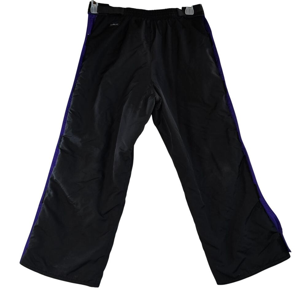 90s-Y2K Era Vintage LL Bean Black Snow Pants Kids Size S/8